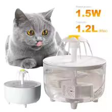 Automatyczna fontanna USB dla kota, 1200ml